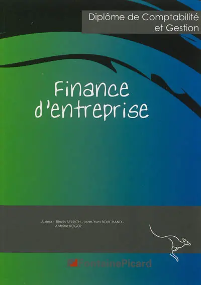 Finance d'entreprise DCG