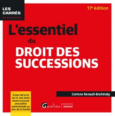 L'essentiel du droit des successions