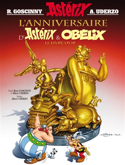 Une aventure d'Astérix. Vol. 34. L'anniversaire d'Astérix & Obélix : le livre d'or