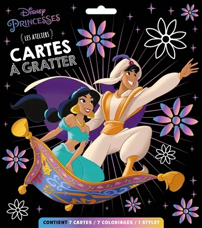 Disney princesses : cartes à gratter