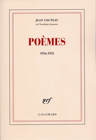Poèmes 1916-1955
