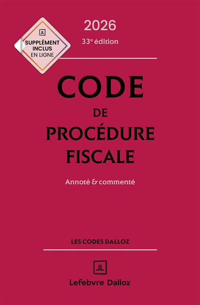 Code de procédure fiscale...