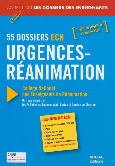 55 Dossiers ECN urgences-réanimation