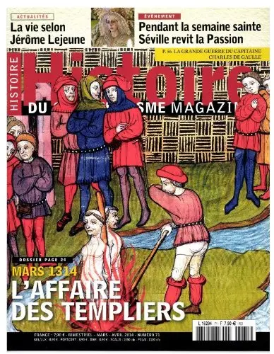 Histoire du christianisme magazine, n° 71. L'affaire des Templiers
