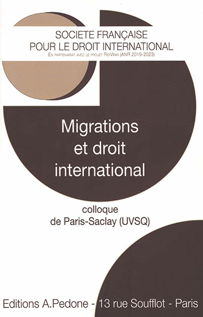 Migrations et droit international : colloque de Paris-Saclay (UVSQ)