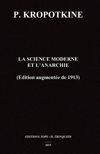 la science moderne et l'anarchie (édition augmentée de 1913)