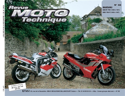 Revue moto technique, n° 82.3. Suzuki GSX-R 750 (88-91) GSX 750F (89-95)