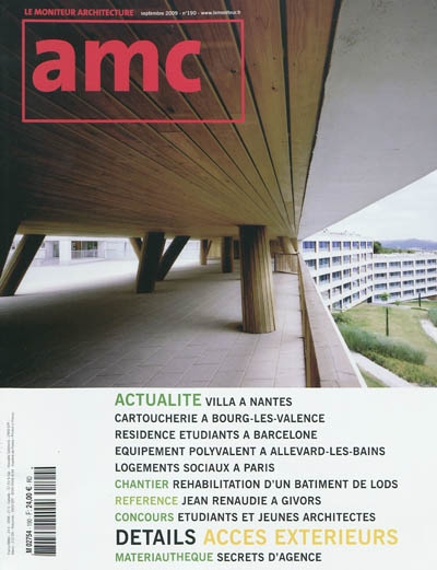 AMC, le moniteur architecture, n° 190