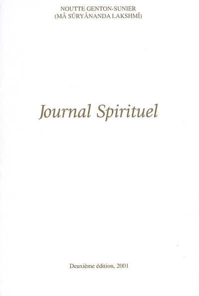 Journal spirituel