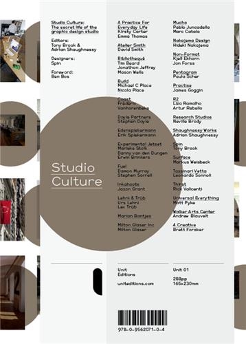 Studio Culture The Secret Life of the Graphic Design Studio