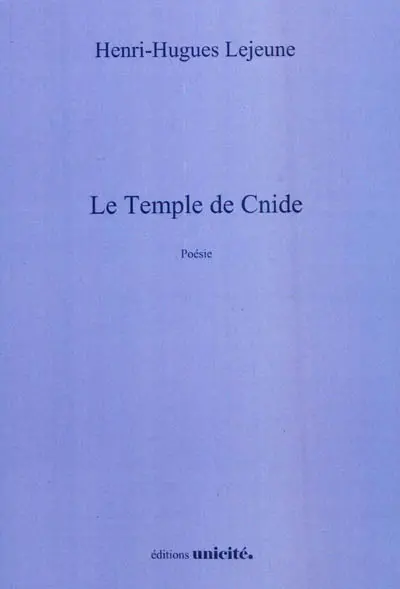 Le temple de Cnide