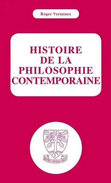 Histoire de la philosophie contemporaine