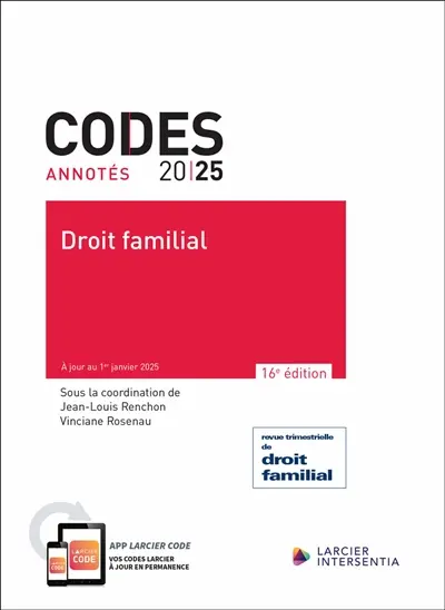 Droit familial 2025