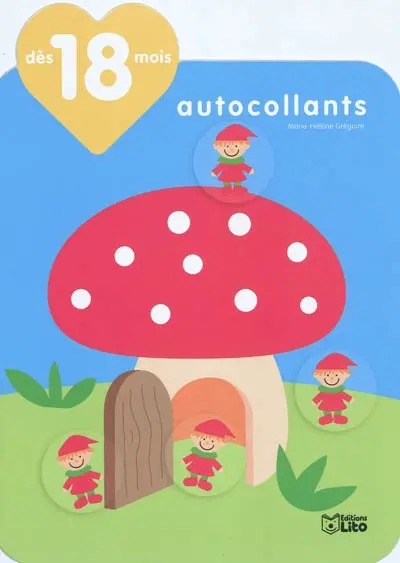 Autocollants, dès 18 mois, jaune