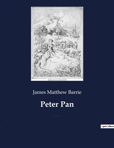Peter Pan : A fictional character created by Scottish novelist and playwright J. M. Barrie
