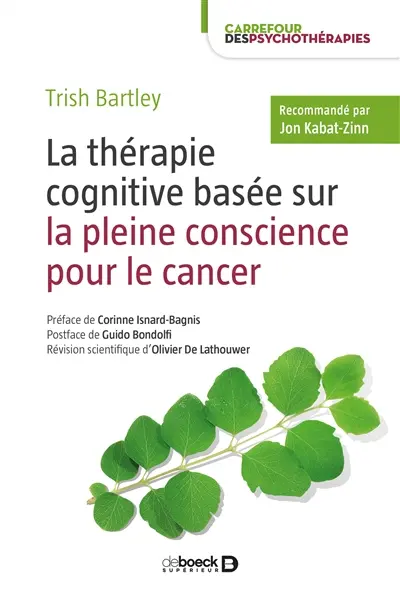 La thérapie cognitive basée sur la pleine concience pour le cancer