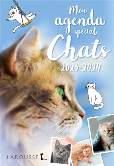 Agenda scolaire chats 2023-2024