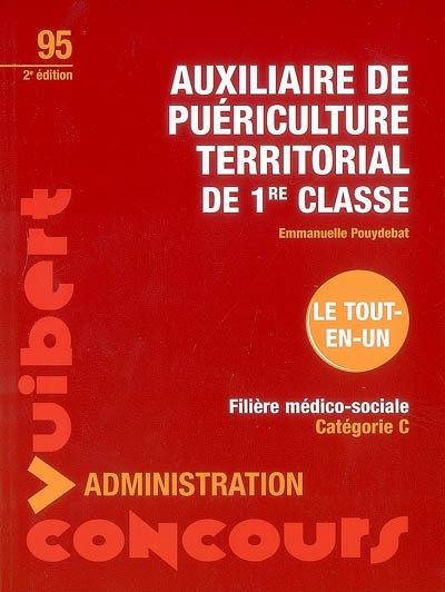 Auxiliaire de puériculture territorial de 1re classe : filière médico-sociale, catégorie C