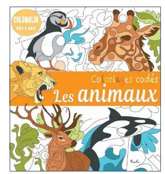 Les animaux : coloriages codés