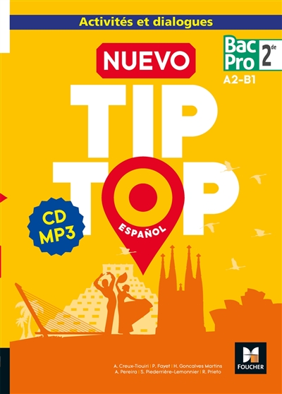 Tip-top espagnol, 2de pro : CD audio
