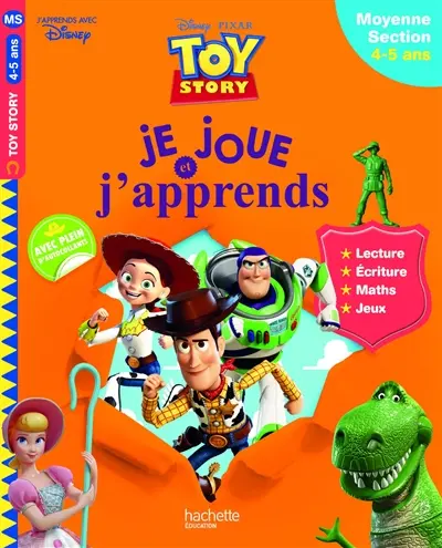 Toy story : je joue et j'apprends : moyenne section, 4-5 ans