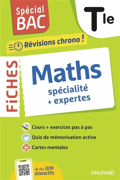 Maths terminale : révisions chrono ! : spécialité + expertes