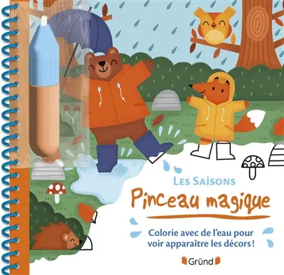 Pinceau magique : Les saisons