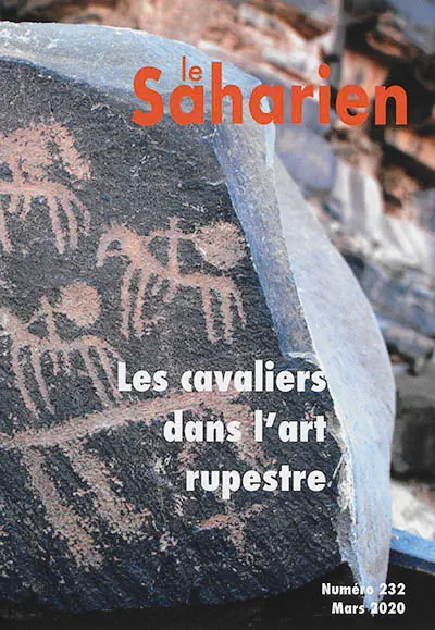Le Saharien, n° 232. Les cavaliers dans l'art rupestre