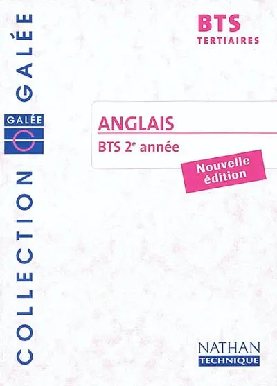 Anglais, BTS tertiaires 2e année