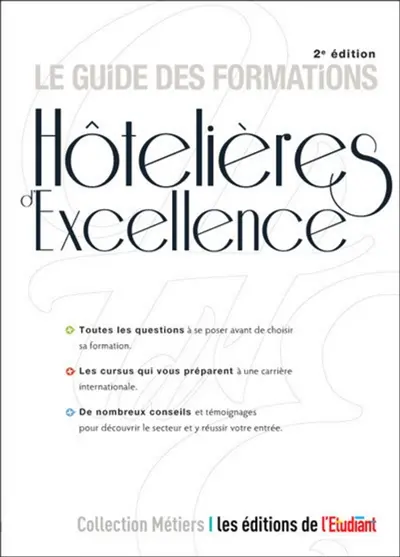 Le guide des formations hôtelières d'excellence