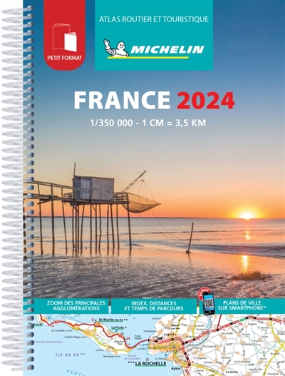 France 2024 : atlas routier et touristique