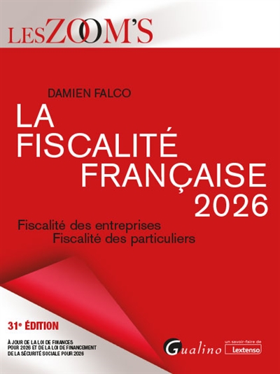 La fiscalité française 2026...
