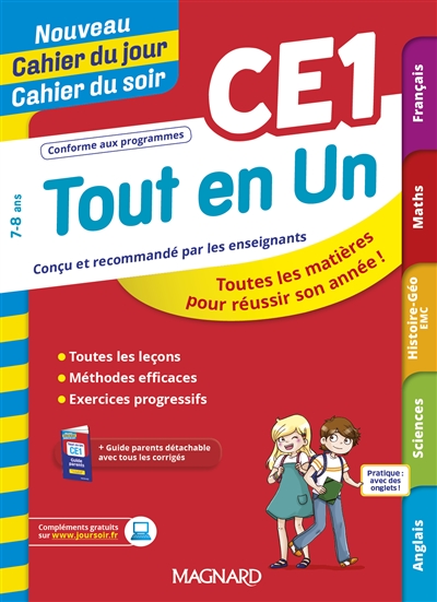 Tout en un CE1, 7-8 ans