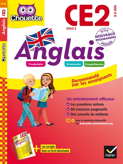 Anglais CE2, cycle 2, 8-9...