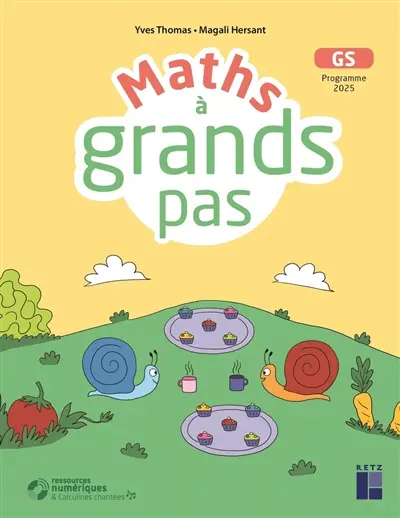 Maths à grands pas pour les GS