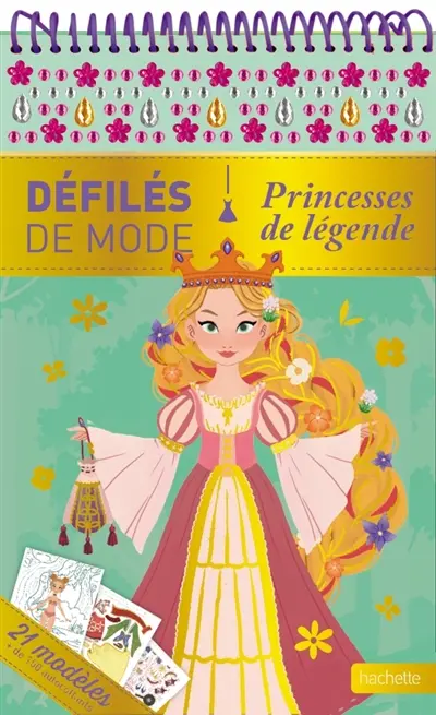 Princesses de légende : bloc à spirale