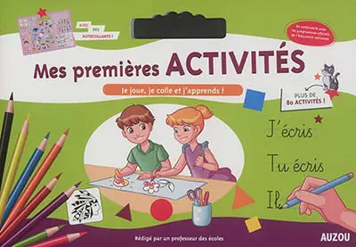 Mes premières activités : je joue, je colle et j'apprends !