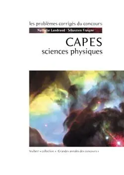 Capes sciences physiques : Capes externe, section physique et chimie