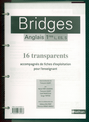 Bridges 1re L, ES, S : classeur de 16 transparents