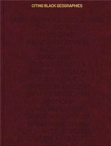 Citing Black Geographies