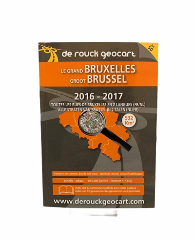 Atlas du grand Bruxelles. Groot Brussel atlas