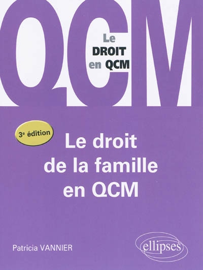 Le droit de la famille en QCM