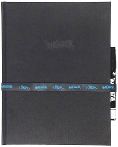 Handselecta Blackbook Journal with Flip the Script Magic Marker