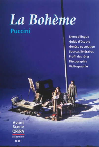 Avant-scène opéra (L'), n° 20. La bohème