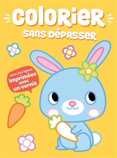 Colorier sans dépasser : le lapin