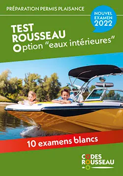 Permis bateau Rousseau. Test permis plaisance option eaux intérieures