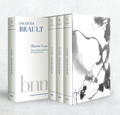 Jacques Brault, Œuvres I à IV (1965-2022), coffret