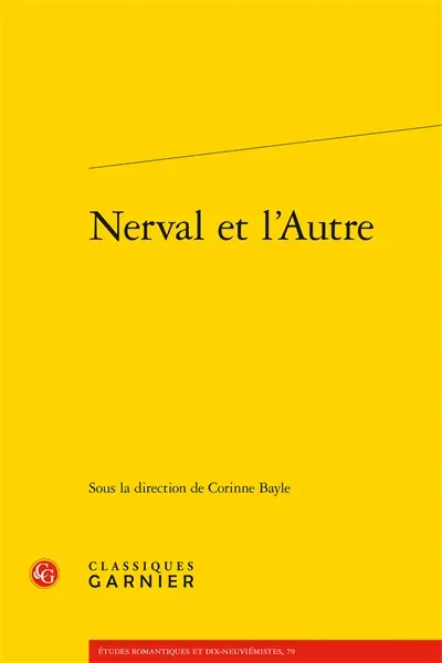 Nerval et l'autre