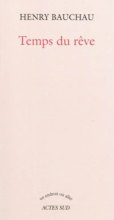 Temps du rêve