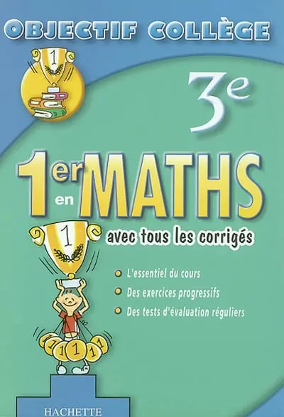 1er en maths, 3e